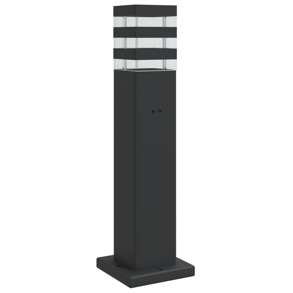 Wegeleuchte Schwarz Aluminium 50 Cm