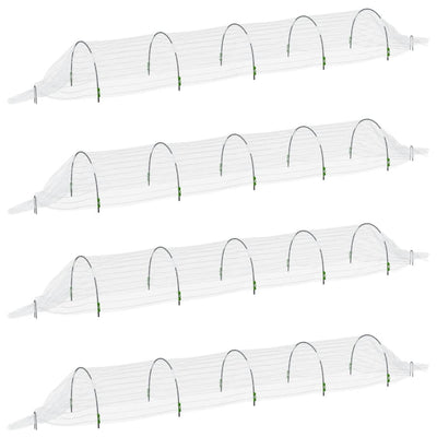 Netztunnel 4 Stk. 1,5X5 M Fiberglas Und Pp