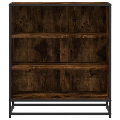 Sideboard 68X35X76 Cm Holzwerkstoff Und Metall