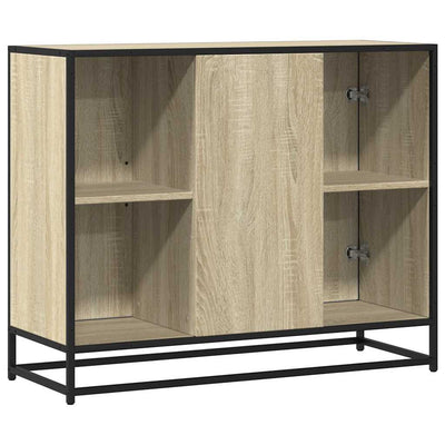 Sideboard Sonoma-Eiche 92X35X76 Cm Holzwerkstoff