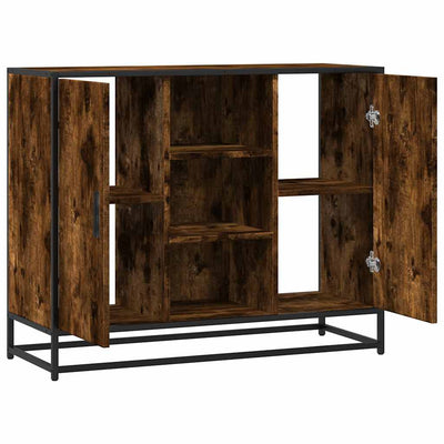 Sideboard Sonoma-Eiche 92X35X76 Cm Holzwerkstoff