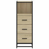 Badschrank Sonoma-Eiche 35X37,5X100 Cm Holzwerkstoff