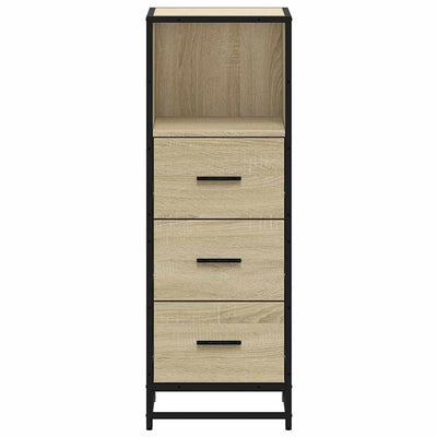 Badschrank Sonoma-Eiche 35X37,5X100 Cm Holzwerkstoff