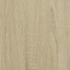 Waschbeckenunterschrank Sonoma-Eiche 90X33X60 Cm Holzwerkstoff