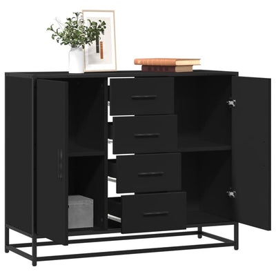 Sideboard Sonoma-Eiche 92X35X76 Cm Holzwerkstoff