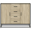 Sideboard Sonoma-Eiche 92X35X76 Cm Holzwerkstoff