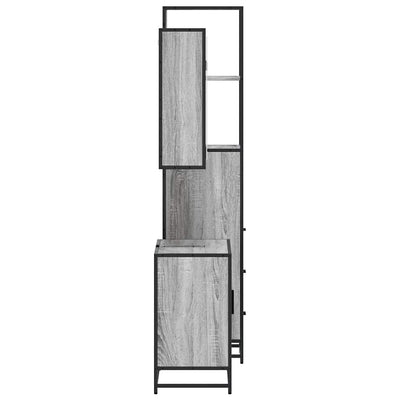 3-Tlg. Badmöbel-Set Holzwerkstoff