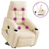 Relaxsessel Mit Aufstehhilfe Elektrisch Mikrofasergewebe Beige