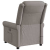 Massagesessel Stoff Taupe