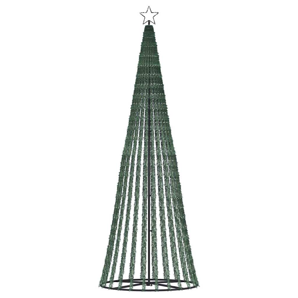 Weihnachtsbaum Kegelform 475 Leds Warmweiß 247 Cm