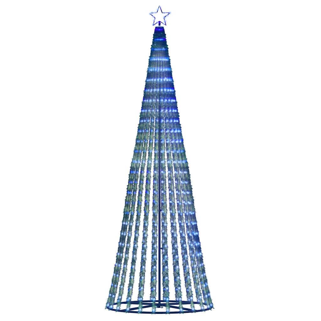 Weihnachtsbaum Kegelform 475 Leds Blau 247 Cm