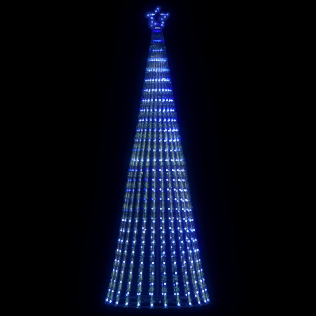 Weihnachtsbaum Kegelform 475 Leds Blau 247 Cm