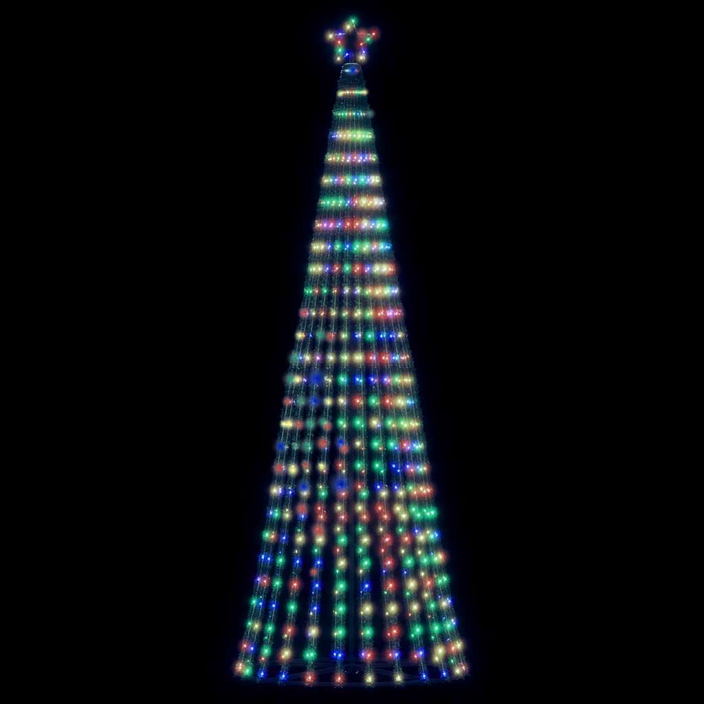 Weihnachtsbaum Kegelform 475 Leds Mehrfarbig 247 Cm