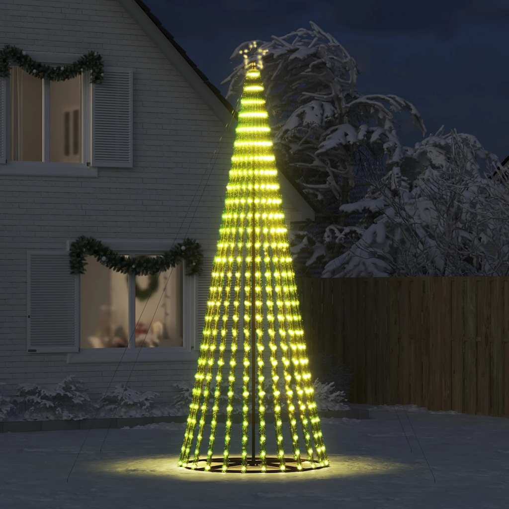 Weihnachtsbaum Kegelform 1028 Leds Warmweiß 403 Cm