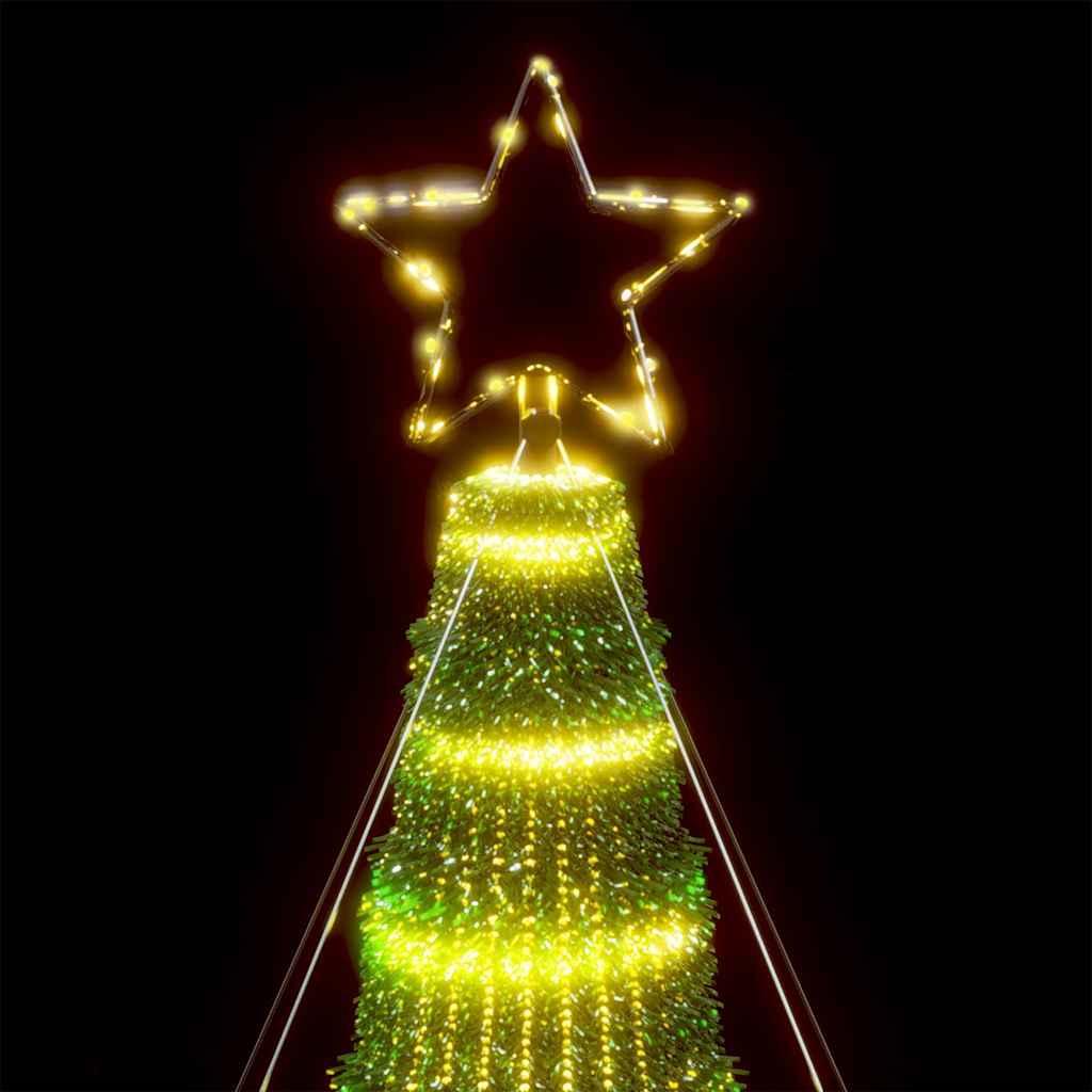 Weihnachtsbaum Kegelform 1028 Leds Warmweiß 403 Cm