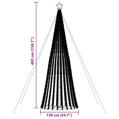 Weihnachtsbaum Kegelform 1028 Leds Warmweiß 403 Cm