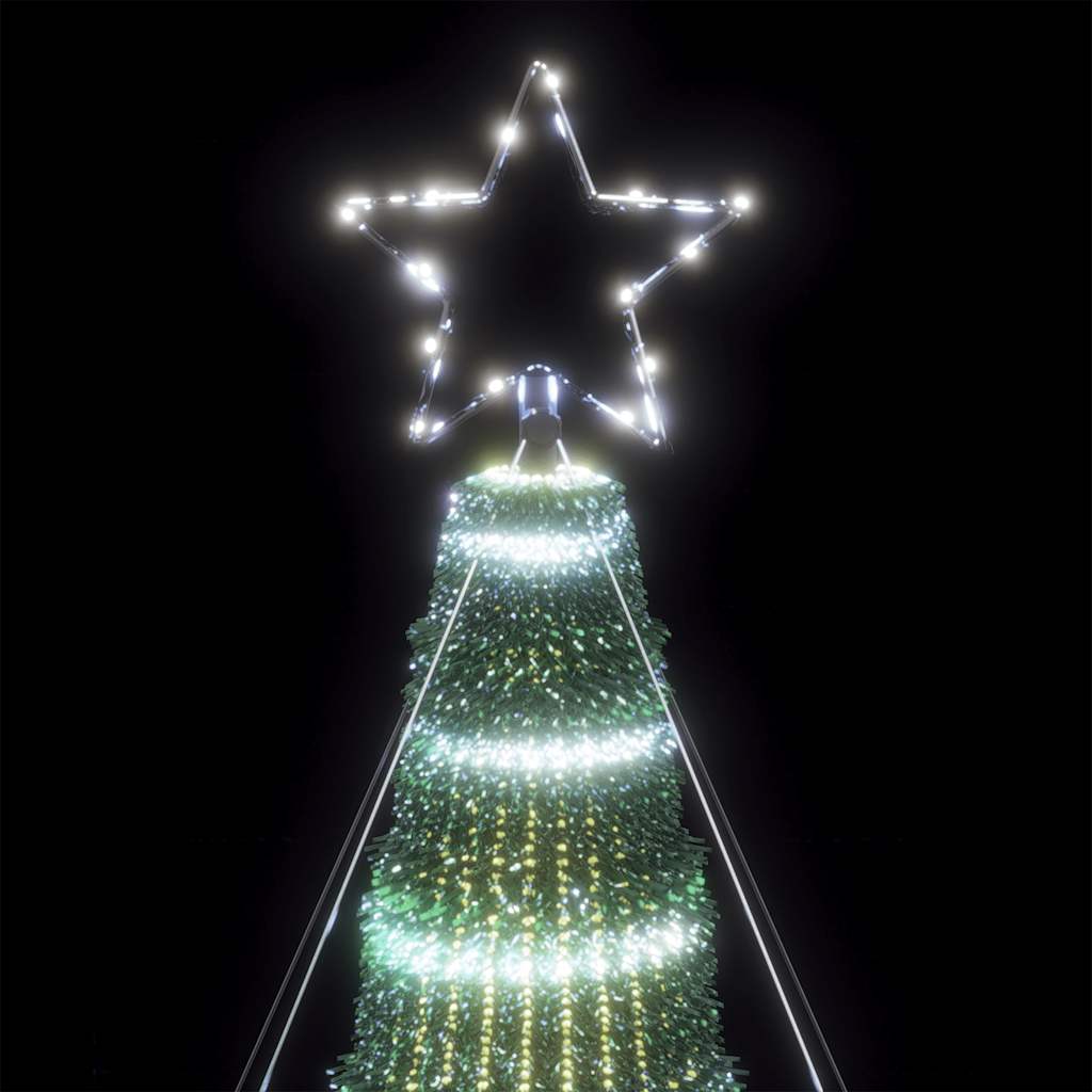 Weihnachtsbaum Kegelform 1028 Leds Kaltweiß 403 Cm