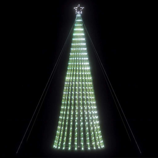 Weihnachtsbaum Kegelform 1028 Leds Kaltweiß 403 Cm