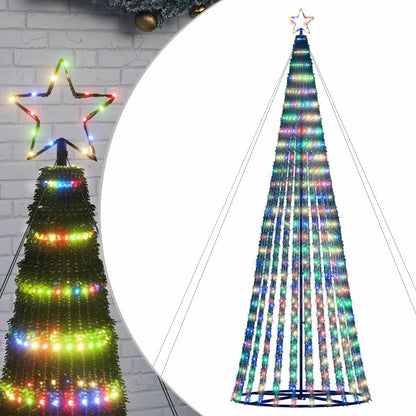 Weihnachtsbaum Kegelform 1028 Leds Mehrfarbig 403 Cm