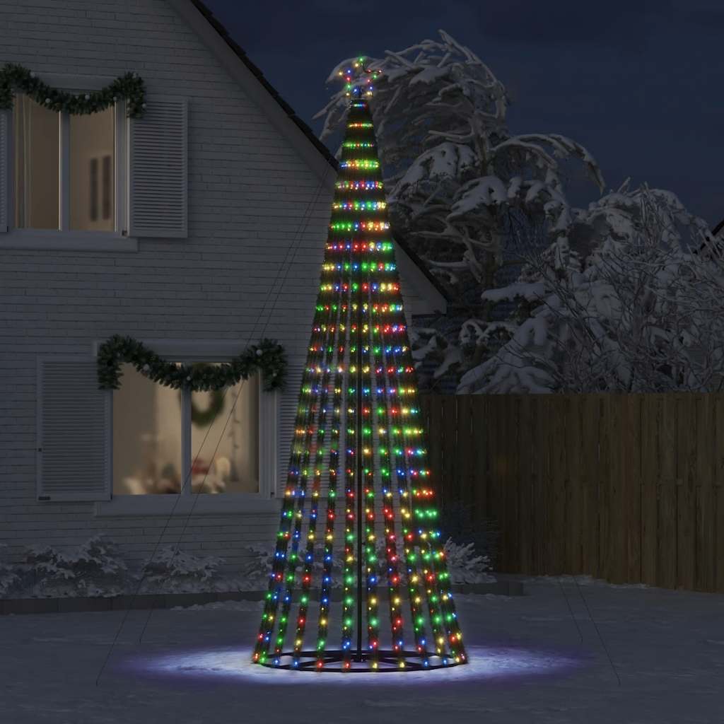 Weihnachtsbaum Kegelform 1028 Leds Mehrfarbig 403 Cm