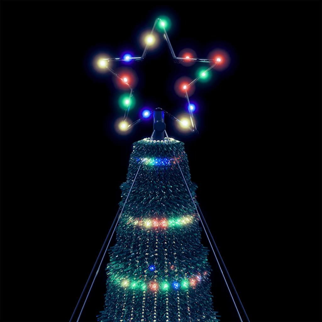 Weihnachtsbaum Kegelform 1028 Leds Mehrfarbig 403 Cm