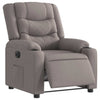 Massagesessel Stoff Taupe