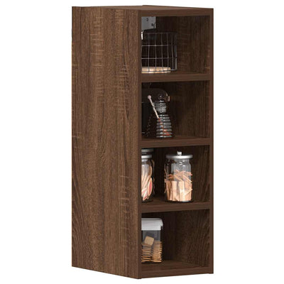 Hängeschrank Braun Eichen-Optik 40X29,5X60 Cm Holzwerkstoff Braune Eiche