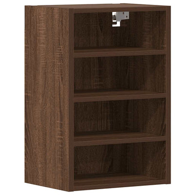 Hängeschrank Braun Eichen-Optik 40X29,5X60 Cm Holzwerkstoff Braune Eiche