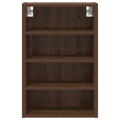 Hängeschrank Braun Eichen-Optik 40X29,5X60 Cm Holzwerkstoff Braune Eiche