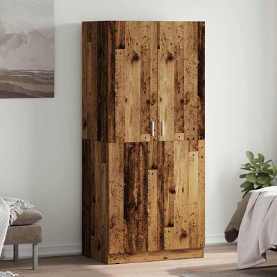 Kleiderschrank -Optik 80X52X180 Cm Holzwerkstoff