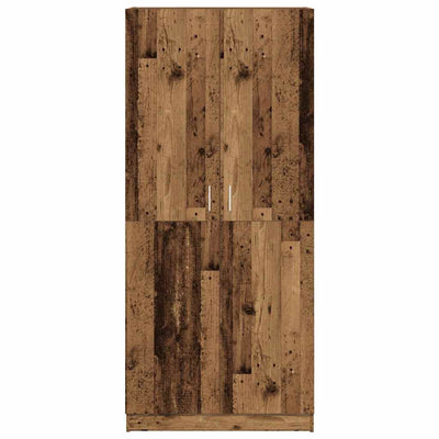 Kleiderschrank -Optik 80X52X180 Cm Holzwerkstoff