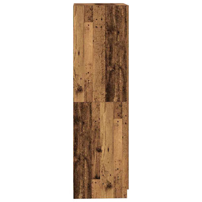 Kleiderschrank -Optik 80X52X180 Cm Holzwerkstoff