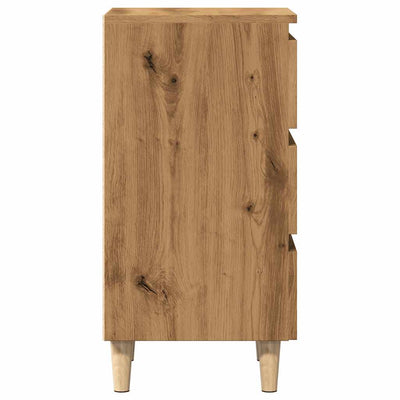 Nachttische 2 Stk. Artisan-Eiche 40X35X69 Cm Holzwerkstoff