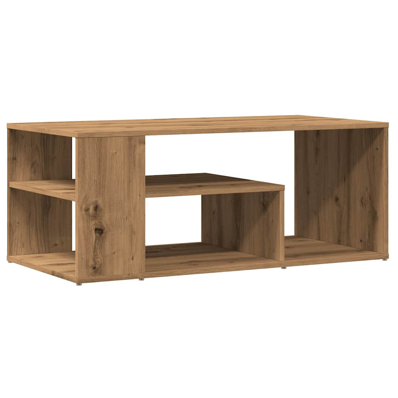 Couchtisch Artisan-Eiche 100X50X40 Cm Holzwerkstoff