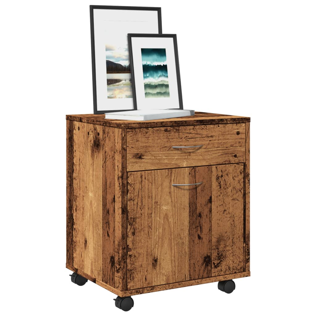 Rollcontainer -Optik 45X38X54 Cm Holzwerkstoff