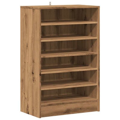 Schuhschrank Artisan-Eiche 60X35X92 Cm Holzwerkstoff