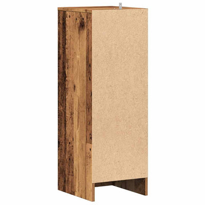 Schuhschrank -Optik 32X35X92 Cm Holzwerkstoff