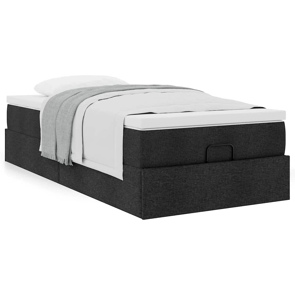 Ottoman-Bett Mit Matratze Stoff