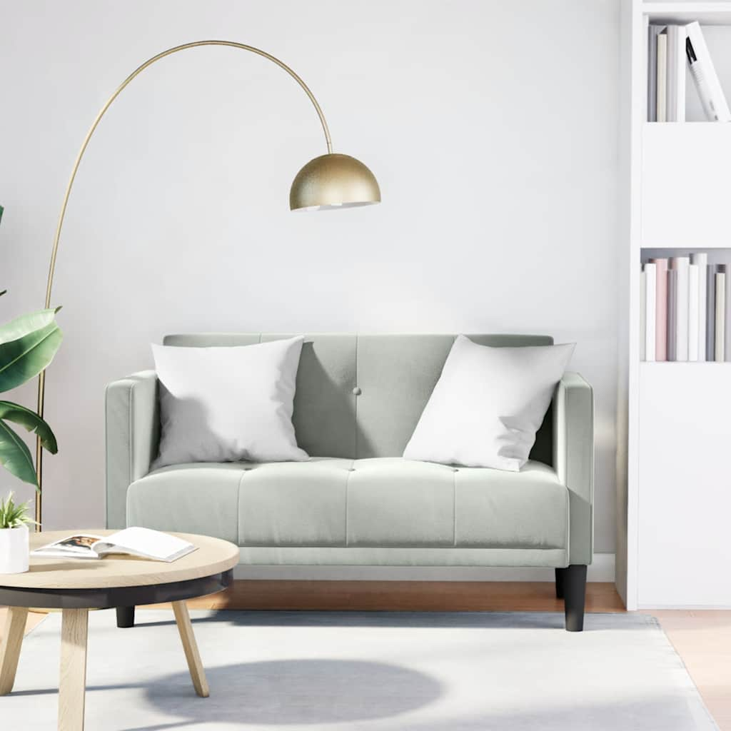 Zweisitzer-Sofa 111 Cm Samt