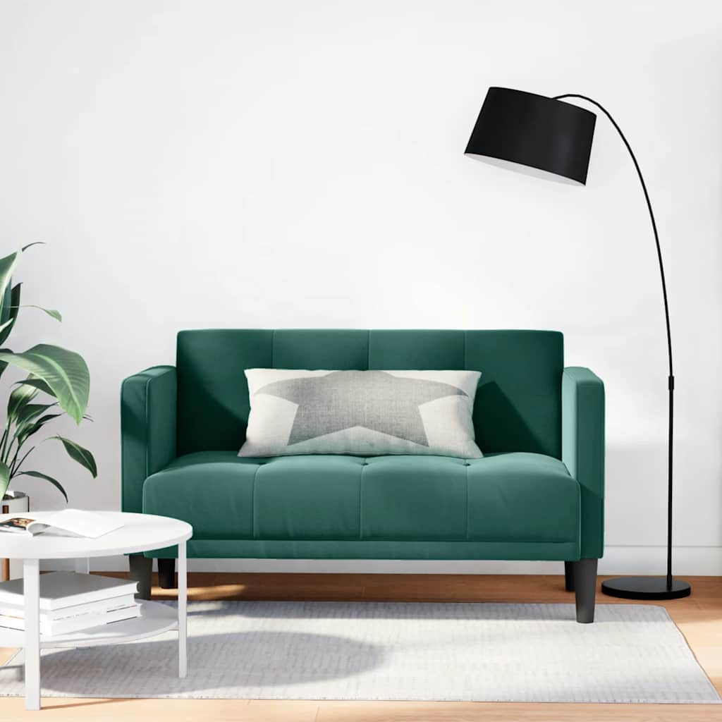 Zweisitzer-Sofa 111 Cm Samt