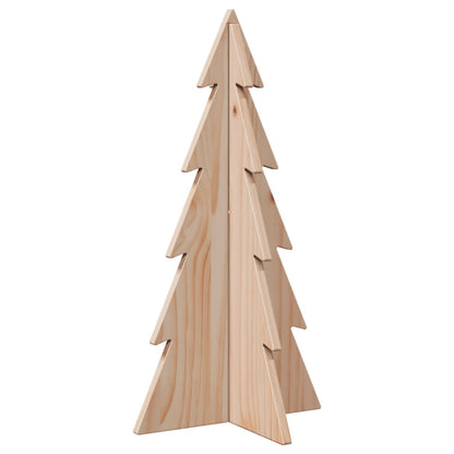 Weihnachtsbaum Holz Zum Schmücken 59,5 Cm Massivholz Kiefer