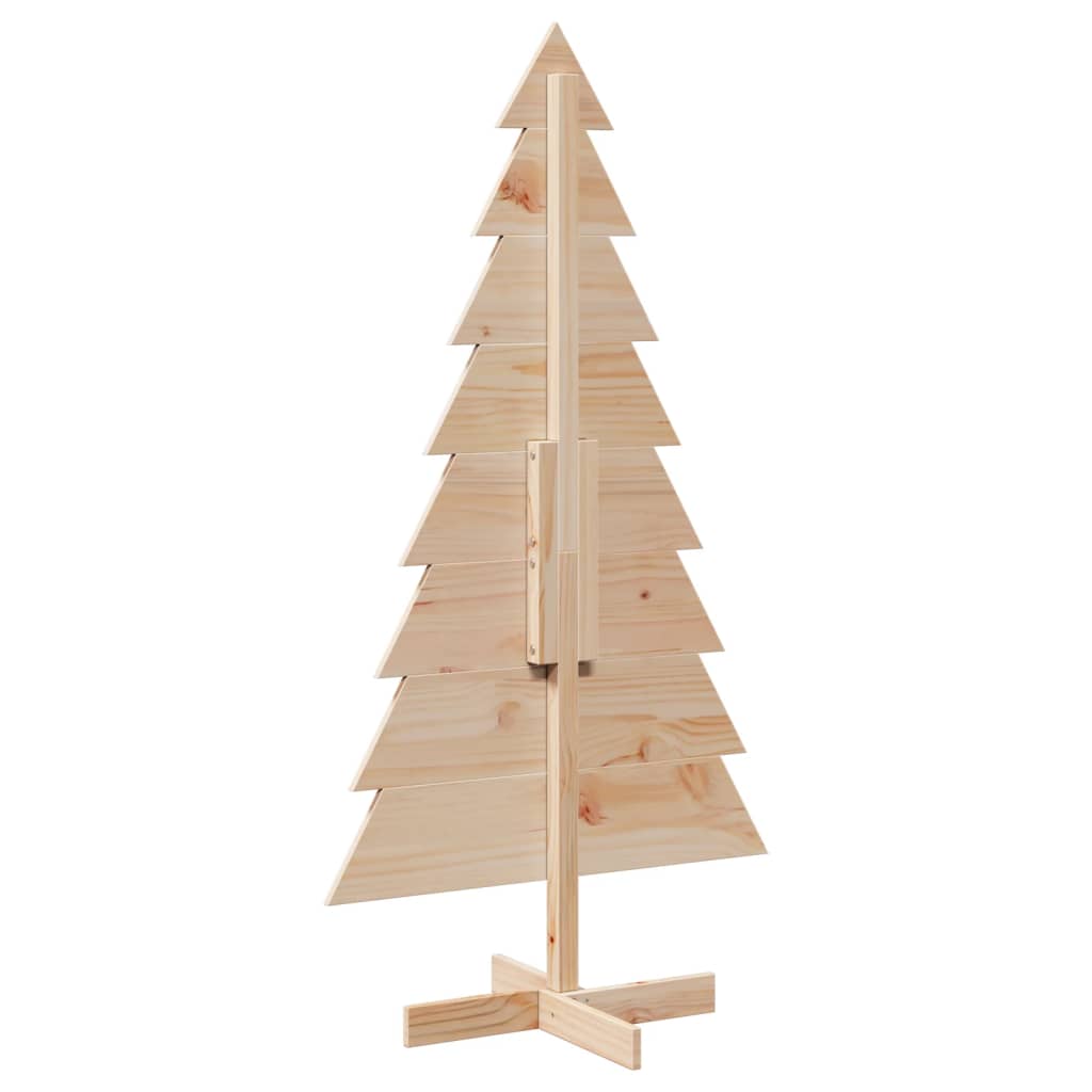 Weihnachtsbaum Holz Zum Schmücken Massivholz Kiefer