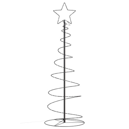 Weihnachtsbaum Kegelform 100 Leds Warmweiß 150 Cm