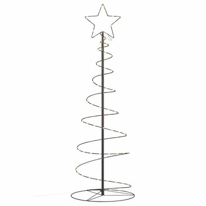 Weihnachtsbaum Kegelform 100 Leds Warmweiß 150 Cm