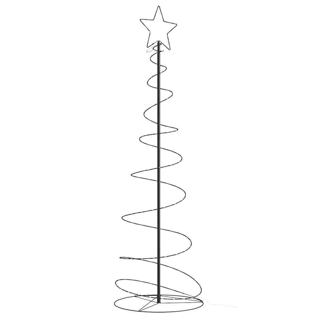 Weihnachtsbaum Kegelform 120 Leds Warmweiß 180 Cm