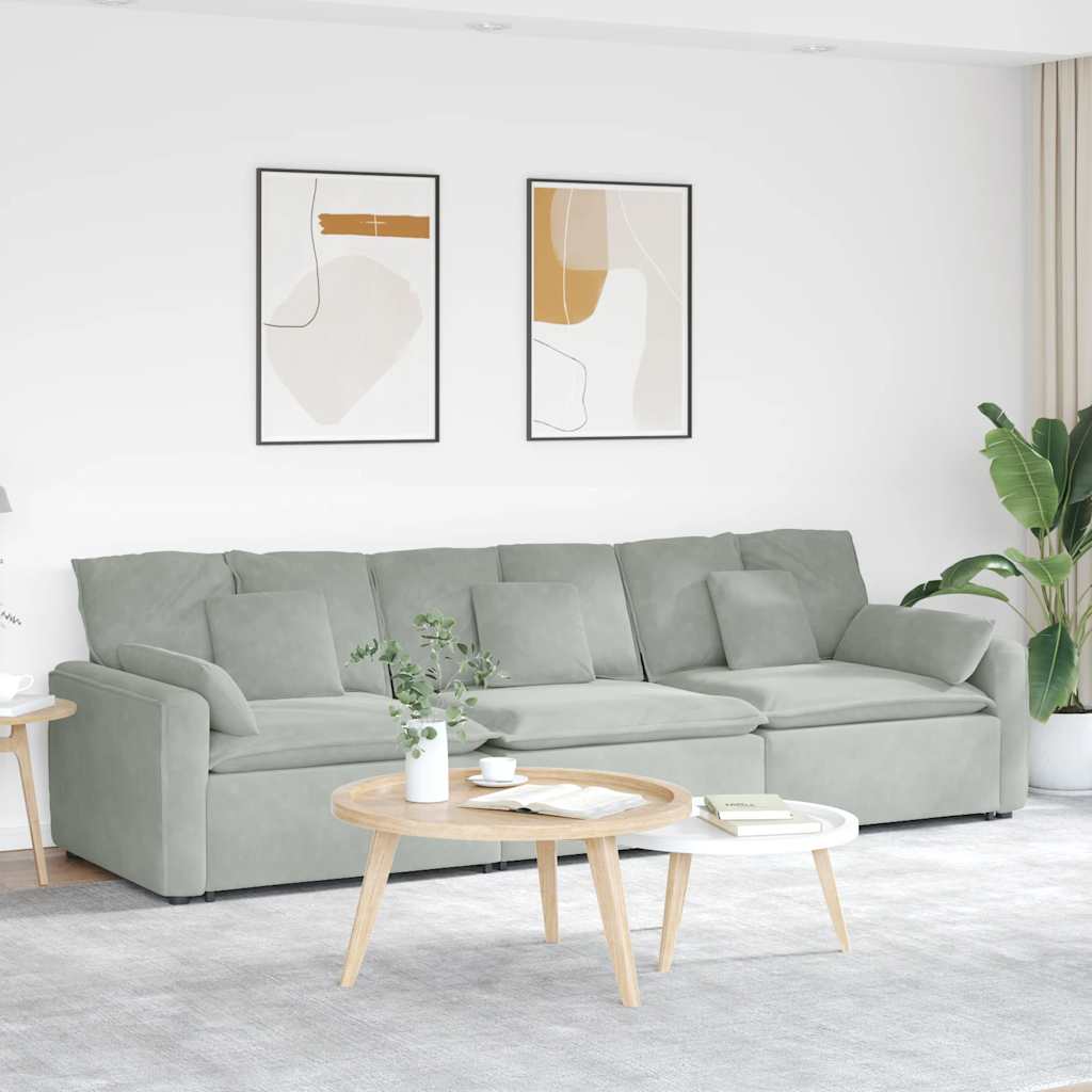 Modulares Sofa Mit Kissen