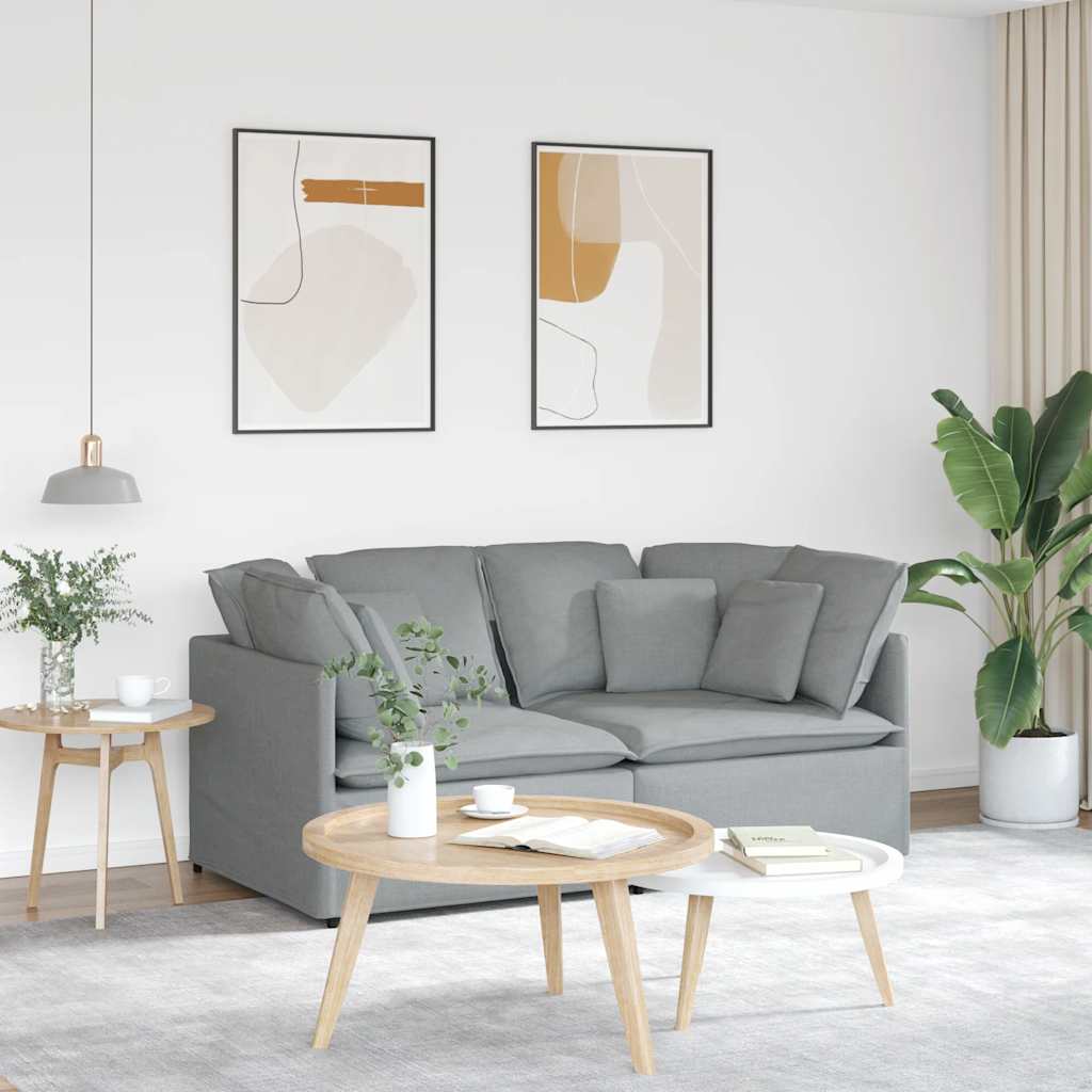 Modulares Sofa Mit Kissen Stoff