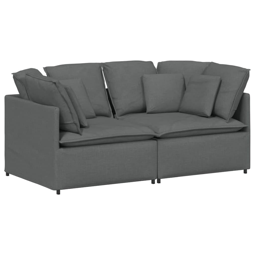 Modulares Sofa Mit Kissen Stoff