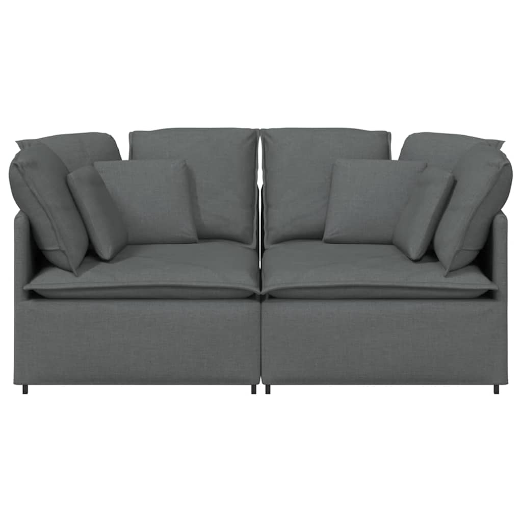 Modulares Sofa Mit Kissen Stoff