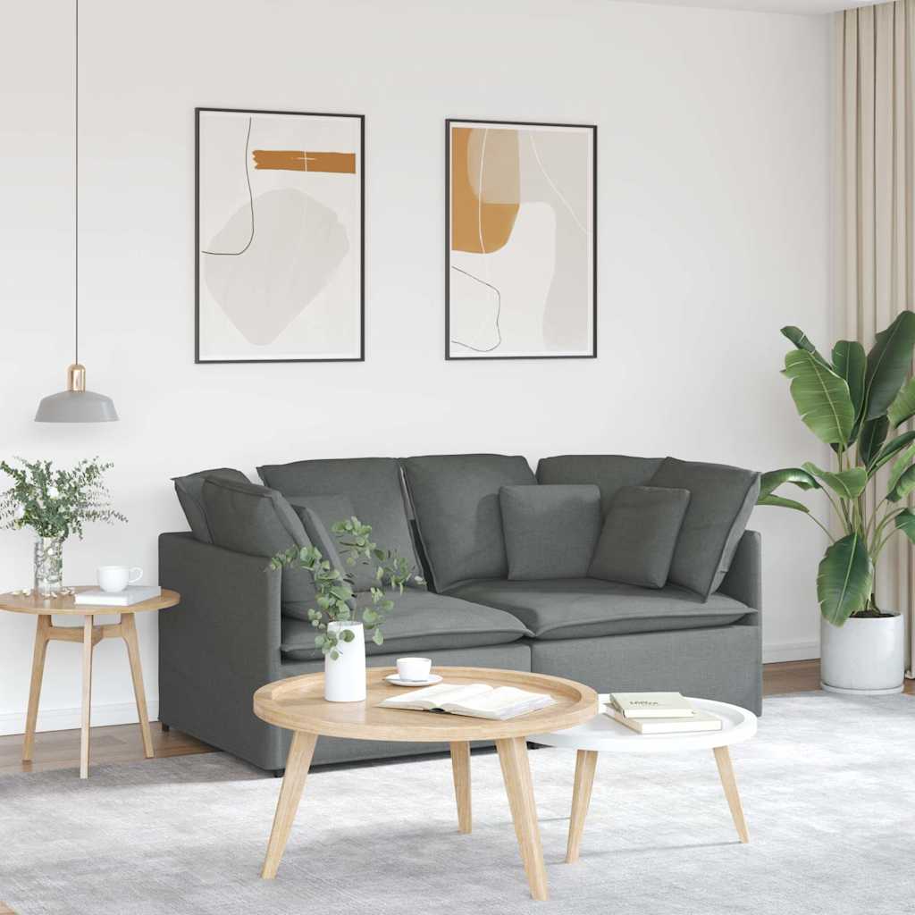 Modulares Sofa Mit Kissen Stoff